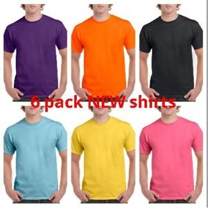 NEW 6 pack men shirt short sleeve 6 shirts great deal!